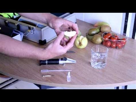 5 59 food quality refractometer tutorial|best refractometer results.